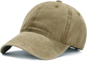 Edoneery Men Women Baseball Cap-Low Profile Adjustable Washe...