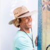 Wallaroo Hat Company Men’s Baja Fedora – Natural Wide Brim S...