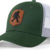 Mesh Bigfoot Hat Leather Cap for Men- Great Snapback Closure...