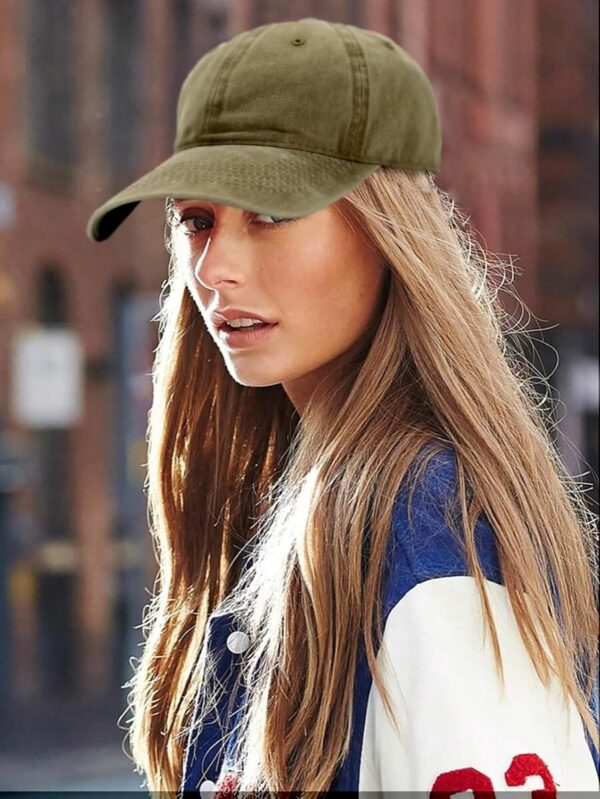 Edoneery Men Women Baseball Cap-Low Profile Adjustable Washe...