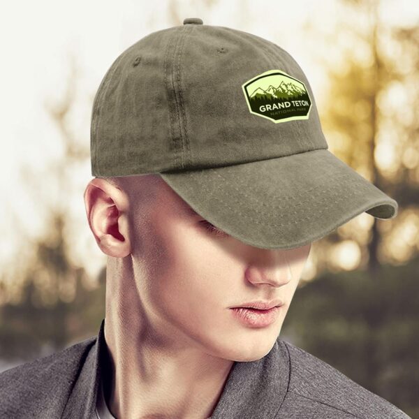 Grand Teton National Park Golf hat Baseball Hats Pigment Kha...