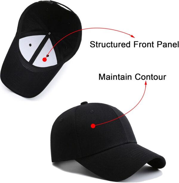 PFFY 2 Packs Baseball Cap Golf Dad Hat for Men and Women