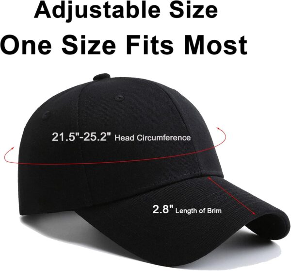 PFFY 2 Packs Baseball Cap Golf Dad Hat for Men and Women