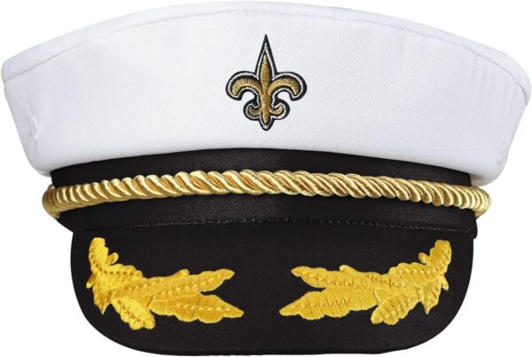 FOCO Men's NFL Team Logo Sailing Yacht Boat Captain's Hat