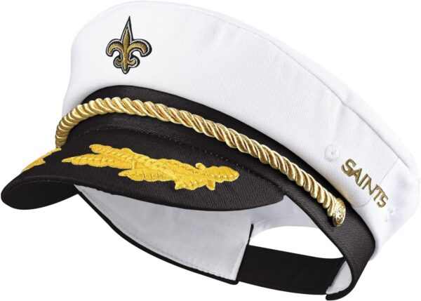 FOCO Men's NFL Team Logo Sailing Yacht Boat Captain's Hat