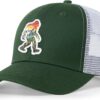 Mesh Bigfoot Hat Leather Cap for Men- Great Snapback Closure...