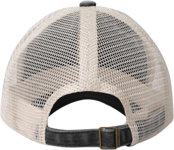 Mens Snapback Hats Camping Mesh Snapback Cap Women Mesh Snap...