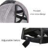 Baseball Cap Hot Criss Cross Ponytail Hat for Women Distress...