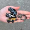 Bronco Keychain Accessories 4 door key chain Fob Cover Cool ...