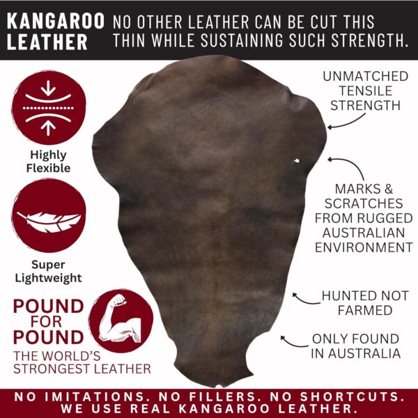1078 Kangaroo Two Tone - Australian Outback Hat - Kangaroo L...