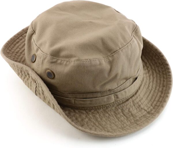 Big Oversized Jungle Boonie Bucket Hat with Chin String Fits...