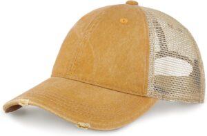 CHOK.LIDS Everyday Premium Washed Trucker Hat Unstructured D...
