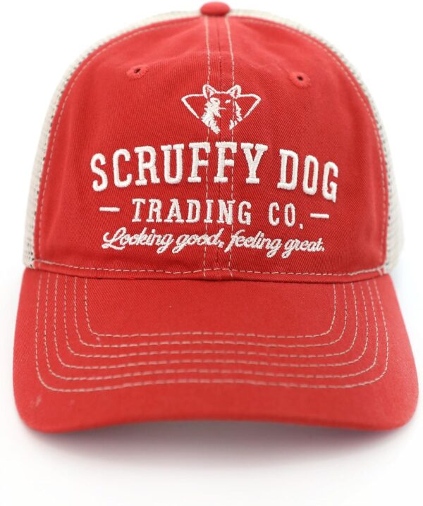 SCRUFFY DOG Premium Adjustable Trucker Hats for Men and Wome...