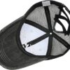 Baseball Cap Hot Criss Cross Ponytail Hat for Women Distress...