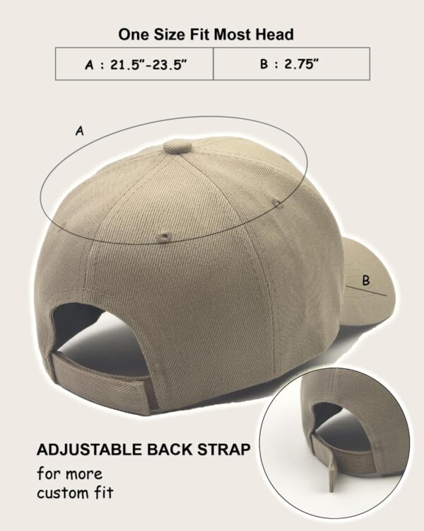 Utmost Structured Baseball Cap with Adjustable Closure - Per...