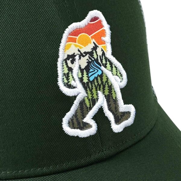 Mesh Bigfoot Hat Leather Cap for Men- Great Snapback Closure...