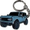 Bronco Keychain Accessories 4 door key chain Fob Cover Cool ...