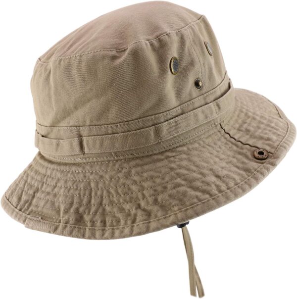 Big Oversized Jungle Boonie Bucket Hat with Chin String Fits...