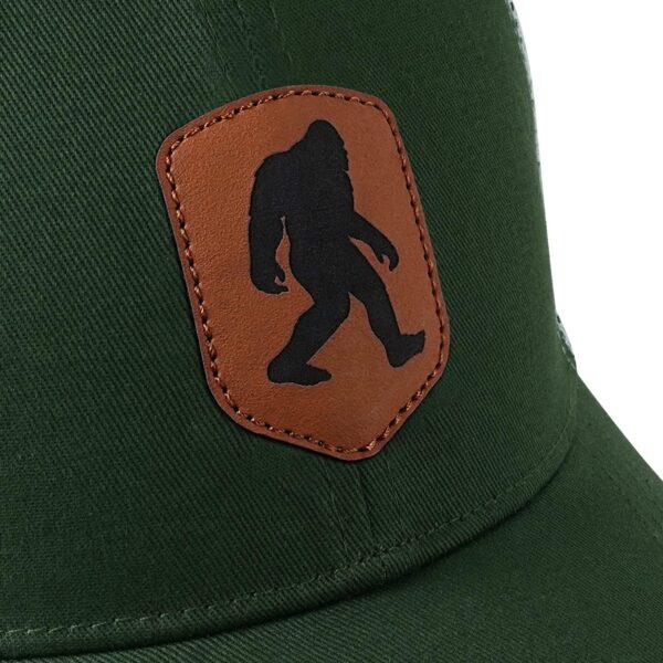 Mesh Bigfoot Hat Leather Cap for Men- Great Snapback Closure...