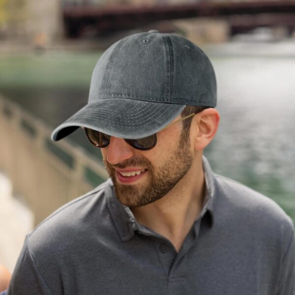 Edoneery Men Women Baseball Cap-Low Profile Adjustable Washe...