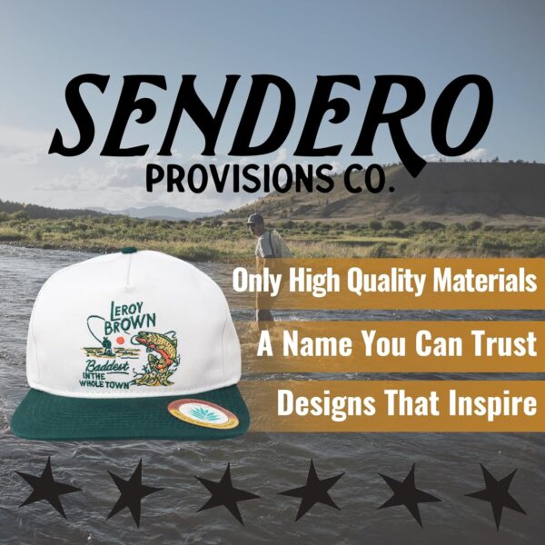 Sendero Provisions Co. Leroy Brown Adjustable Snapback Hat w...