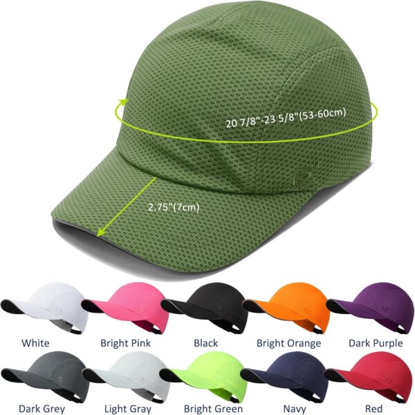 GADIEMKENSD Women's Race Day Running Cap Performance Mesh Ha...
