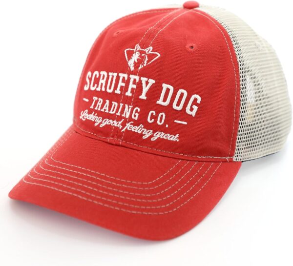 SCRUFFY DOG Premium Adjustable Trucker Hats for Men and Wome...