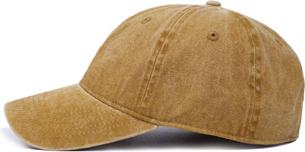 HH HOFNEN Men Women Washed Distressed Twill Cotton Baseball ...
