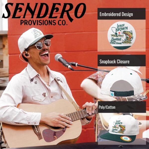 Sendero Provisions Co. Leroy Brown Adjustable Snapback Hat w...