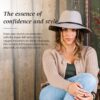Wallaroo Hat Company Women’s Aspen Fedora – UPF 50+ Sun Prot...