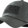 GEANBAYE American Flag Hats for Men Women Low Profile USA Ba...