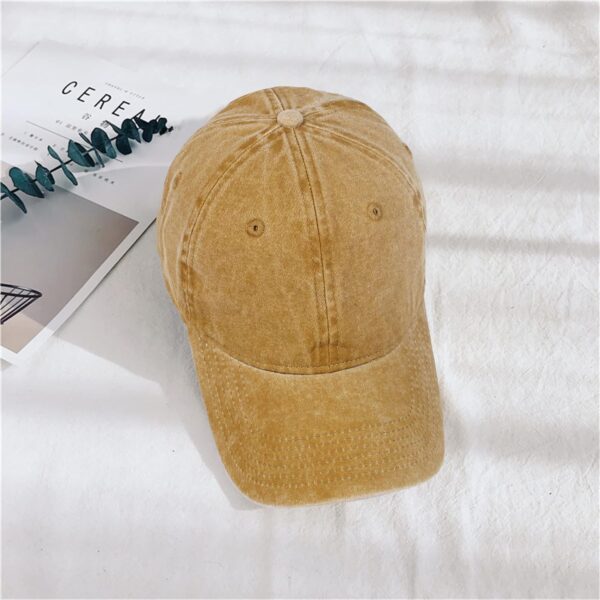 HH HOFNEN Men Women Washed Distressed Twill Cotton Baseball ...