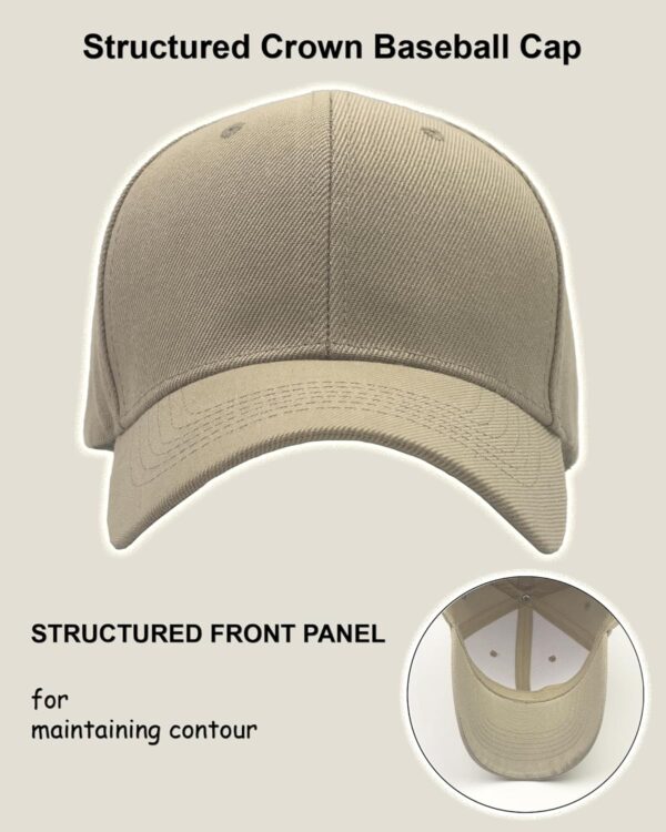 Utmost Structured Baseball Cap with Adjustable Closure - Per...