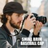 CLAPE Short Bill Baseball Cap Plain Hiphop Dad Hat Cooling T...