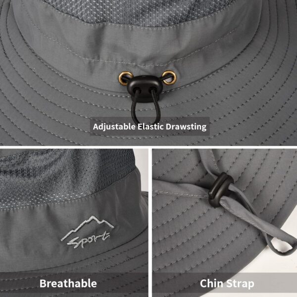 Sun Hats for Men Women Fishing Hat UPF 50+ Breathable Wide B...