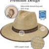 Wallaroo Hat Company – Men’s Cabo Fedora – UPF 50+ Sun Prote...