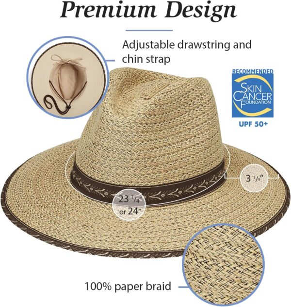 Wallaroo Hat Company – Men’s Cabo Fedora – UPF 50+ Sun Prote...