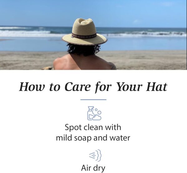 Wallaroo Hat Company – Men’s Cabo Fedora – UPF 50+ Sun Prote...