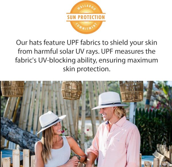 Wallaroo Hat Company – Men’s Cabo Fedora – UPF 50+ Sun Prote...