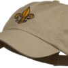 Fleur De Lis Embroidered Pet Spun Cap