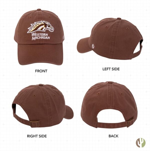 Desert Cactus Western Michigan University Baseball Hat Bronc...