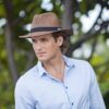 Matte Toyo Ribbon Safari Sun Hat - 2 1/2" Brim, UPF (SPF) 50...