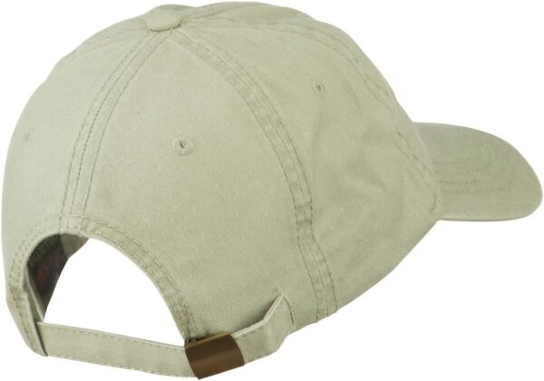 Fleur De Lis with Outline Embroidered Cap
