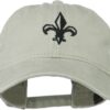 Fleur de lis Embroidered Cap