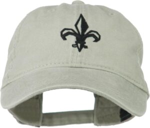 Fleur de lis Embroidered Cap