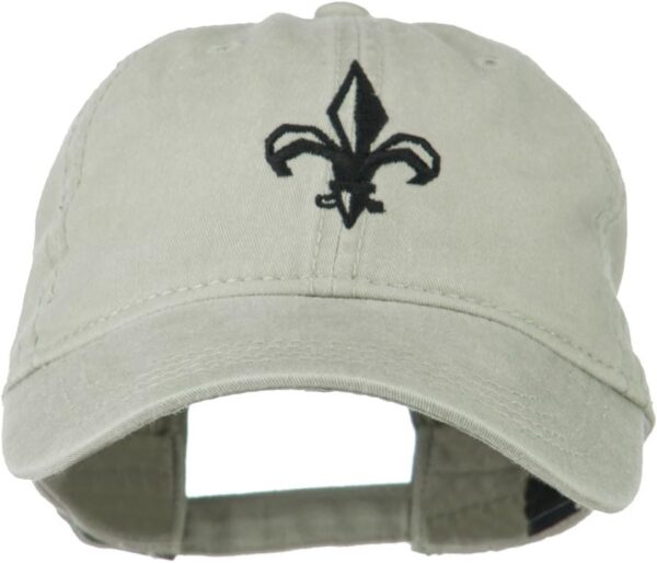 Fleur de lis Embroidered Cap