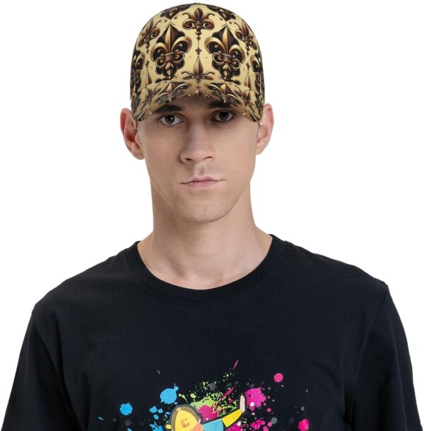Unisex Baseball Cap with Adjustable Closure Royal-Fleur-De-L...