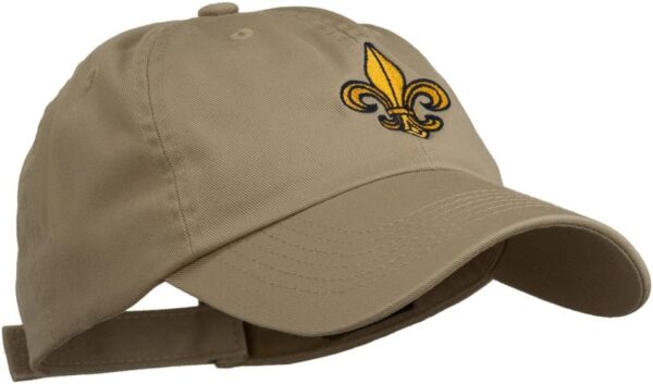Fleur De Lis Embroidered Pet Spun Cap