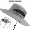 CAMOLAND Sun Hat with Removable Mesh Head Net Safari Hat Out...
