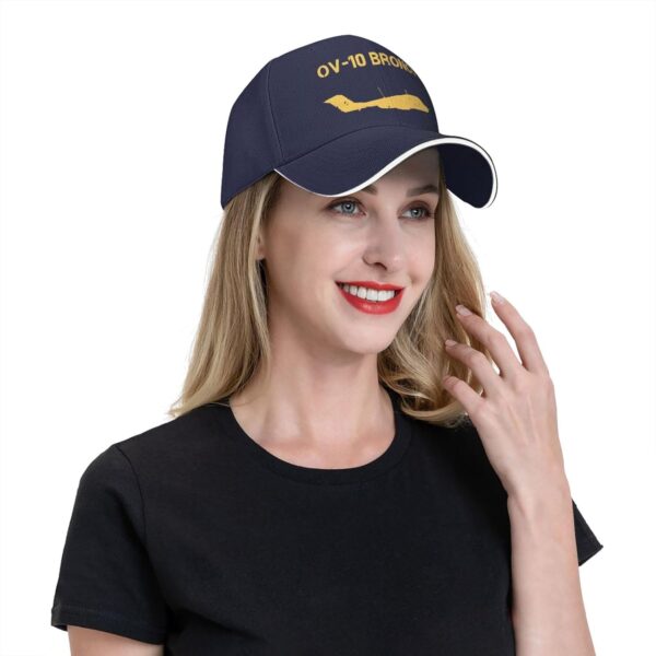 Ov-10 Bronco Unisex Baseball Cap Adjustable Snapback Hats Da...